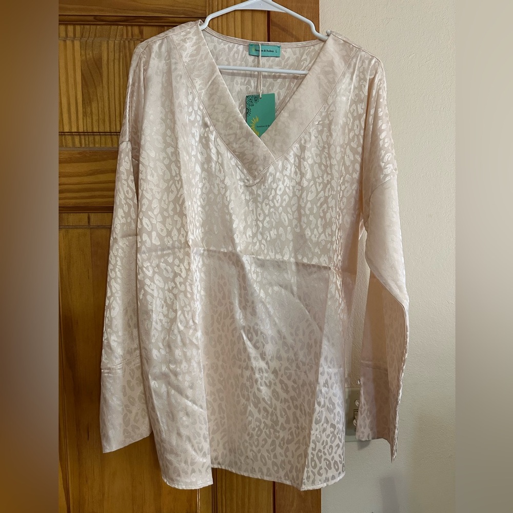 Elegant Cream Blouse